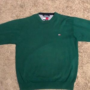 Vintage Tommy Hilfiger green sweater